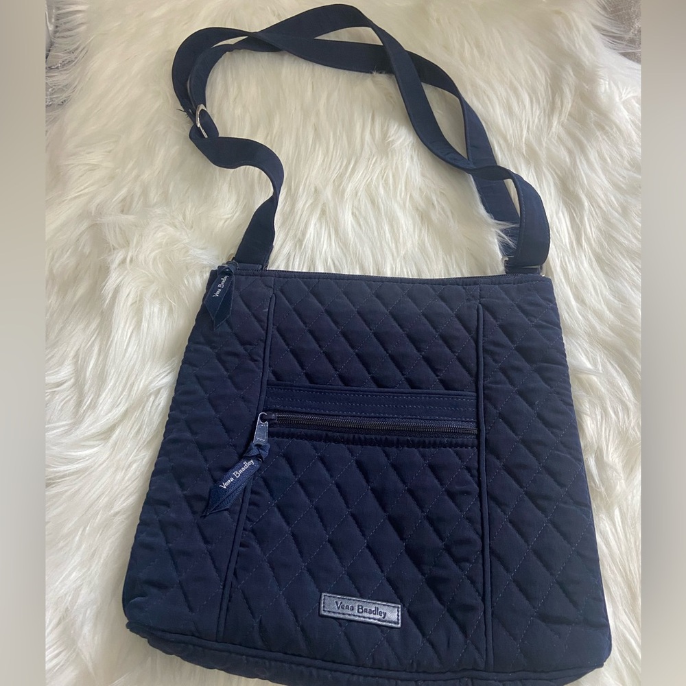 Vera Bradley Black Quilted Crossbody Bag